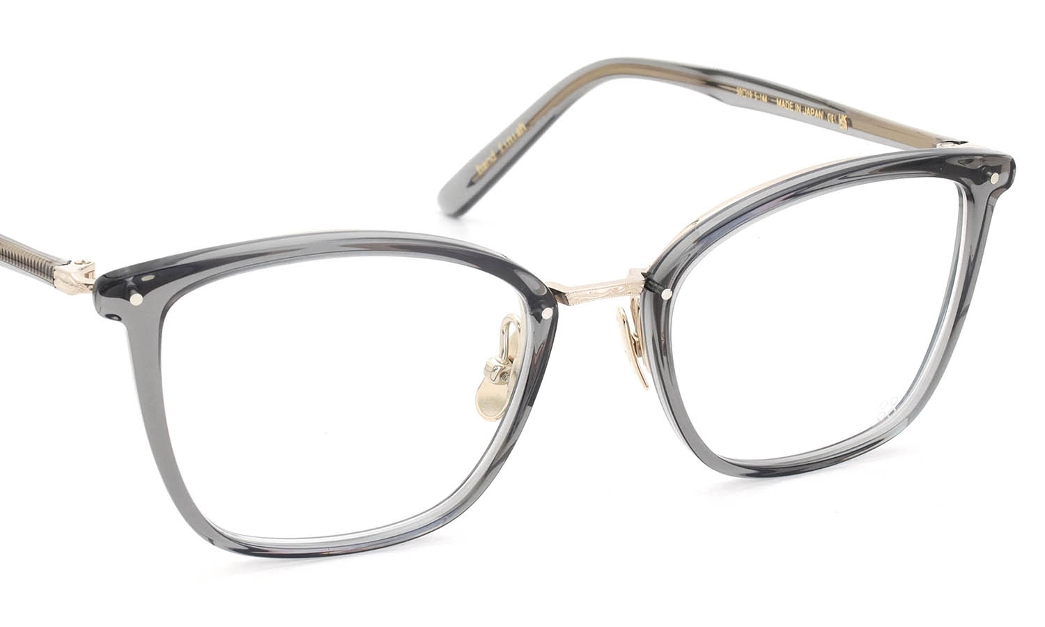 YELLOWS PLUS イエローズプラス メガネ通販 IRIS C554 moon stone/gold