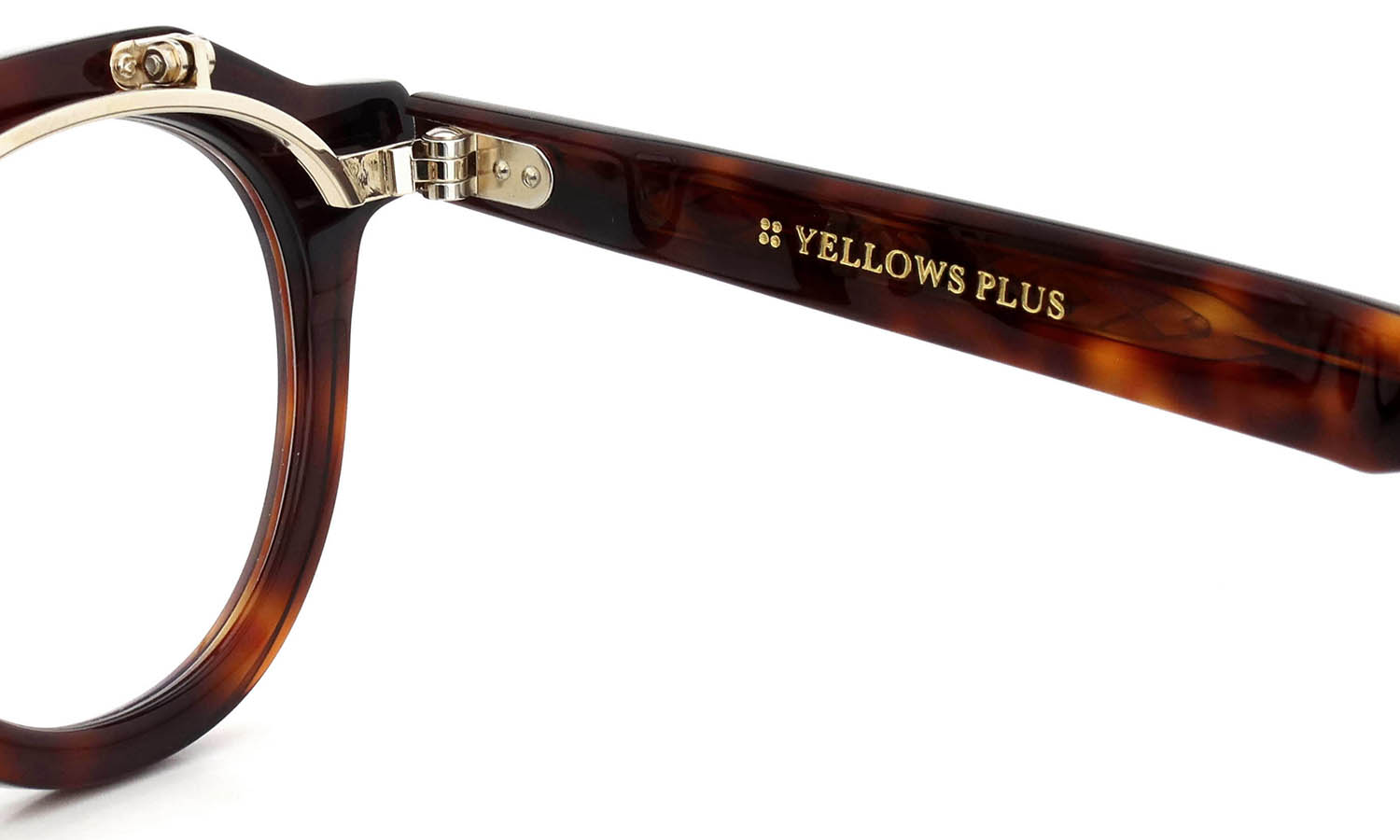 YELLOWS PLUS 跳ね上げ単式メガネ通販 JAKE C432 EUROPEAN DEMI/GOLD