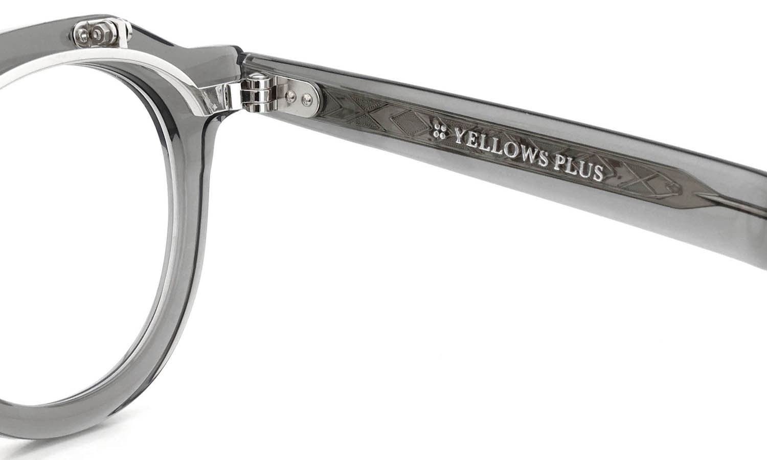 YELLOWS PLUS 跳ね上げ単式メガネ通販 JAKE C554 moon stone/silver