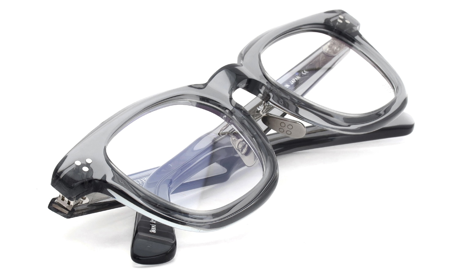 YELLOWS PLUS メガネ通販 NEWTON C538 frosty gray