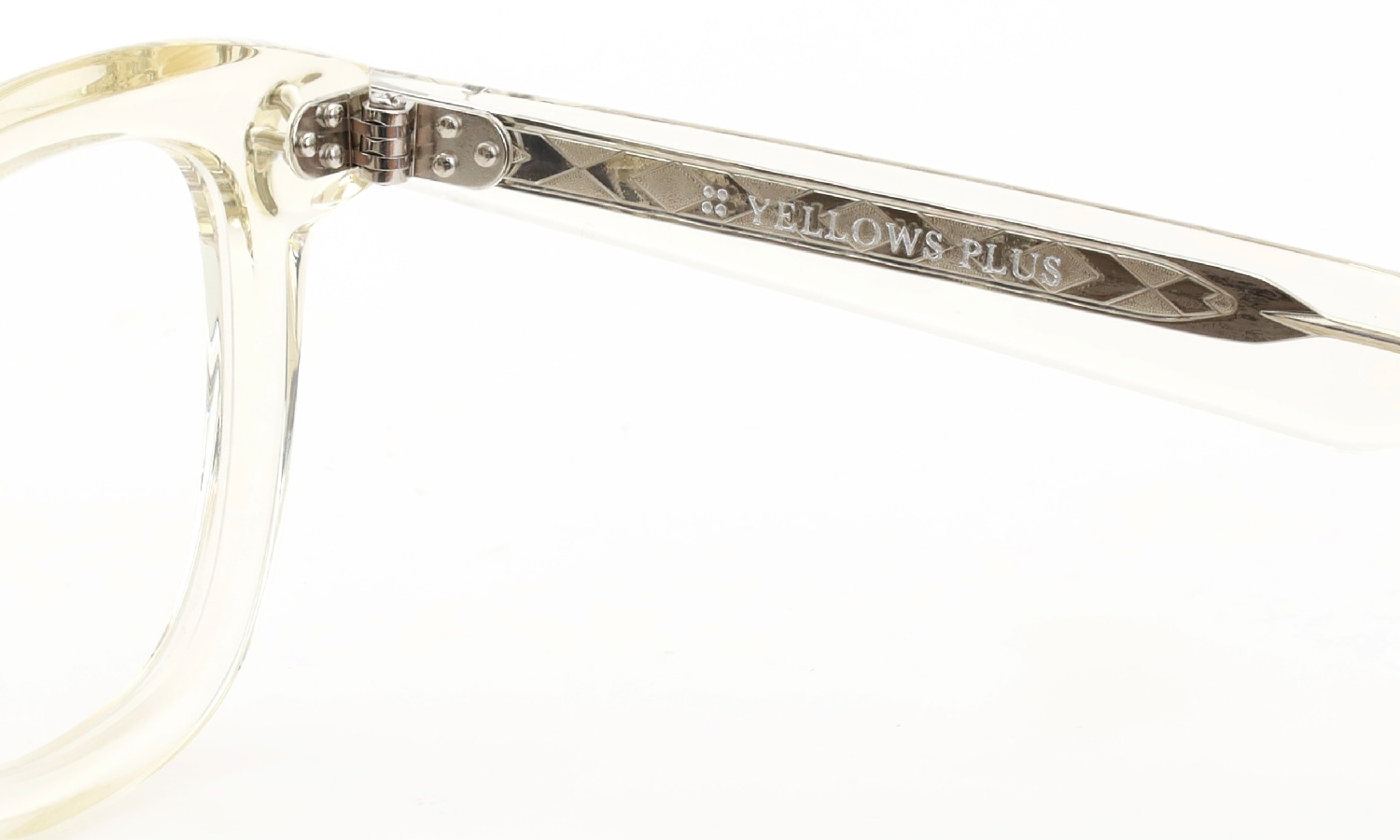 YELLOWS PLUS メガネ通販 NEWTON C566 vintage clear