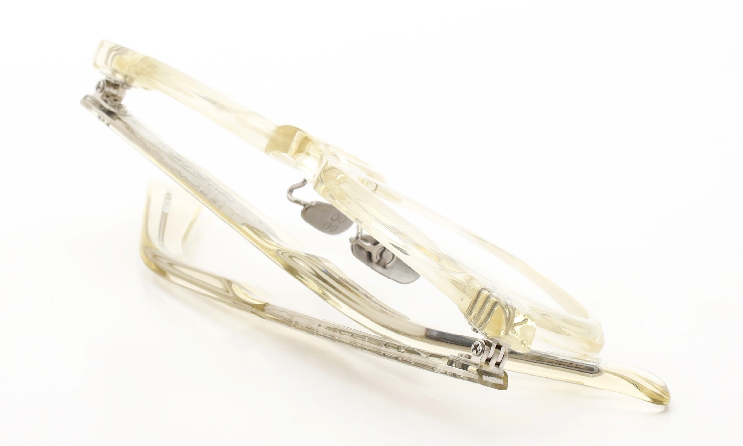 YELLOWS PLUS メガネ通販 NEWTON C566 vintage clear