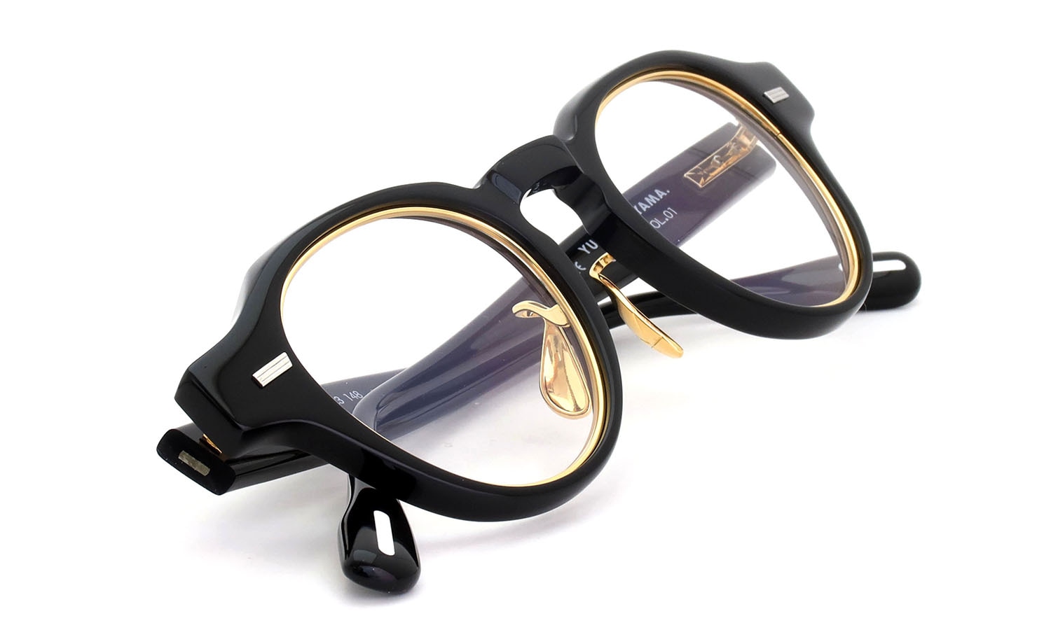 YUICHI TOYAMA. メガネ通販 U-129RS DFW COL.01