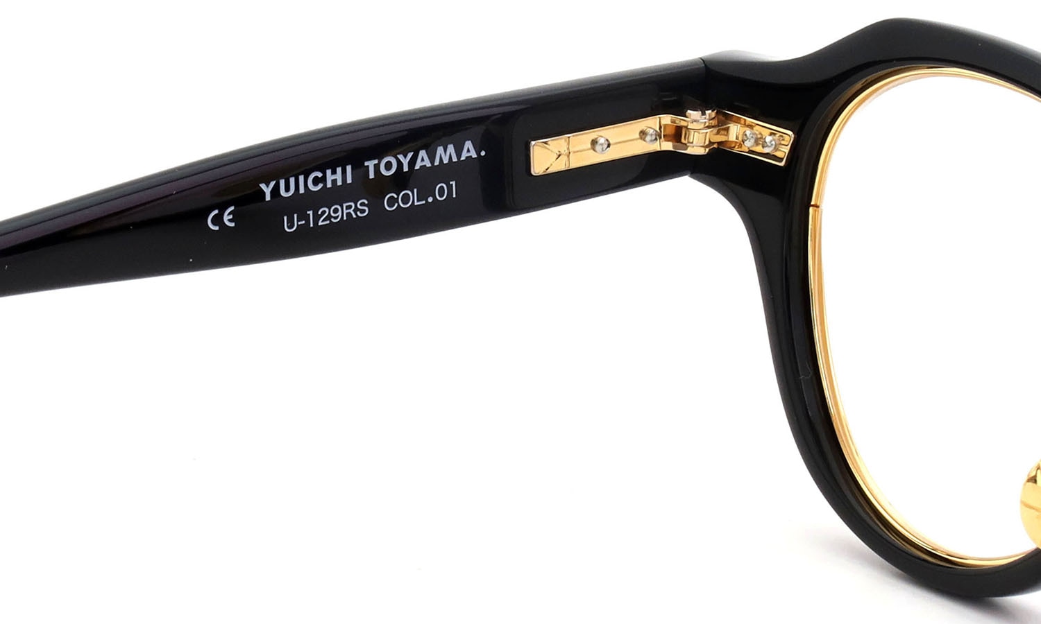 YUICHI TOYAMA. メガネ通販 U-129RS DFW COL.01