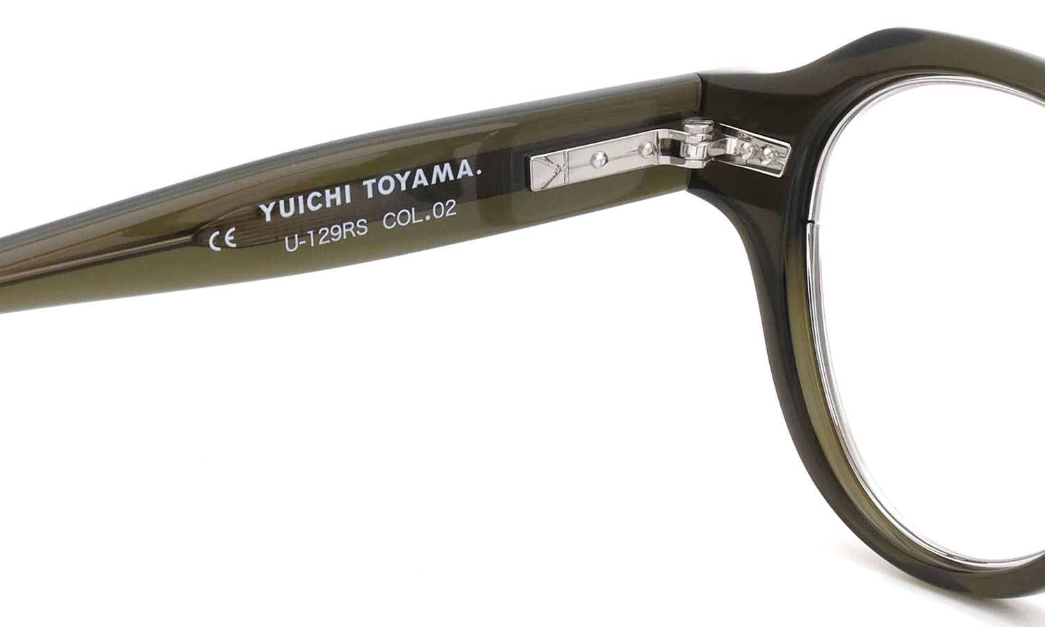 YUICHI TOYAMA. メガネ通販 U-129RS DFW COL.02