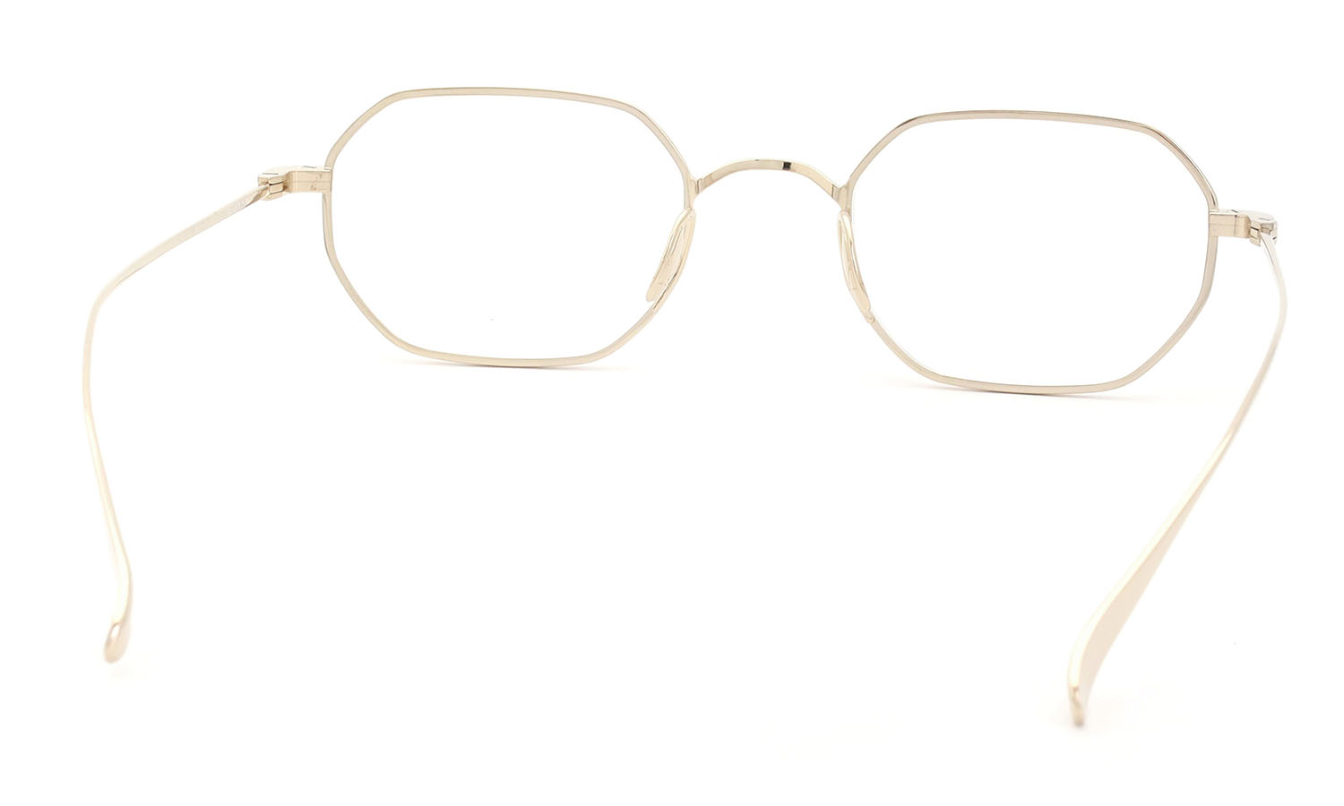 YUICHI TOYAMA. メガネ通販 U-180 Nathan col.01 White gold