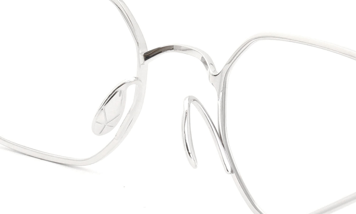 YUICHI TOYAMA. メガネ通販 U-180 Nathan col.02 Silver