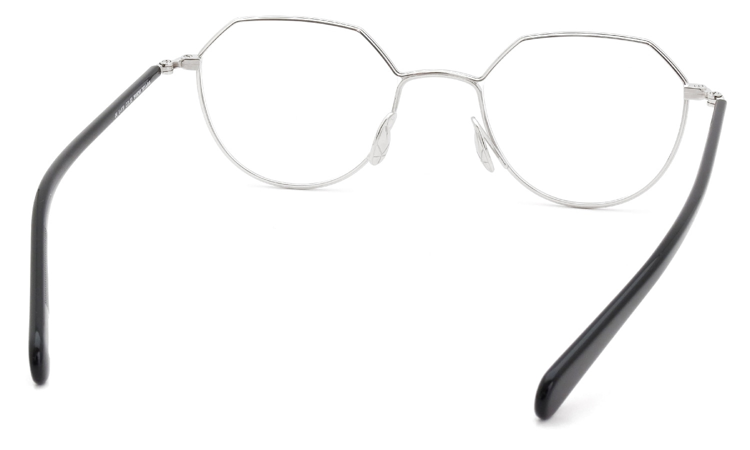 YUICHI TOYAMA. メガネ通販 U-178 Harry COL.02 Silver / Black