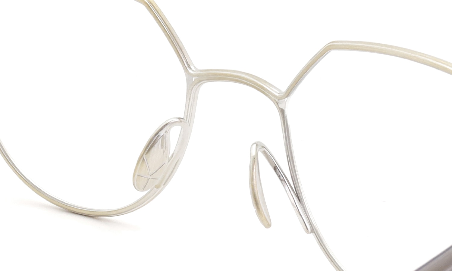 YUICHI TOYAMA. メガネ通販 U-178 Harry COL.03 Omomuki / Clear gray