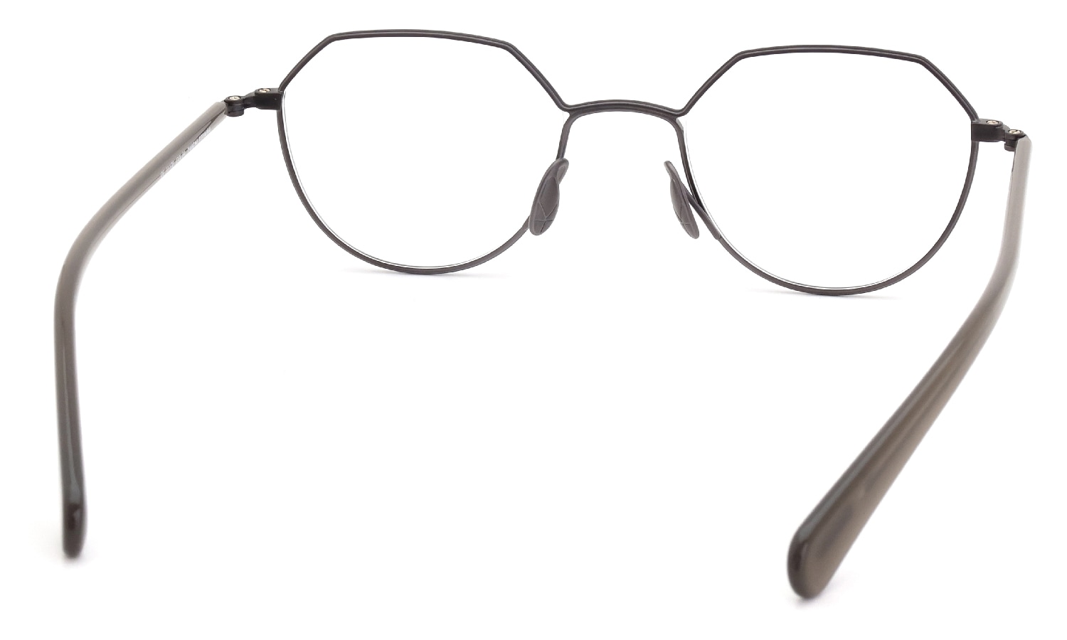 YUICHI TOYAMA. メガネ通販 U-178 Harry COL.04 Matt brown / Charcoal gray