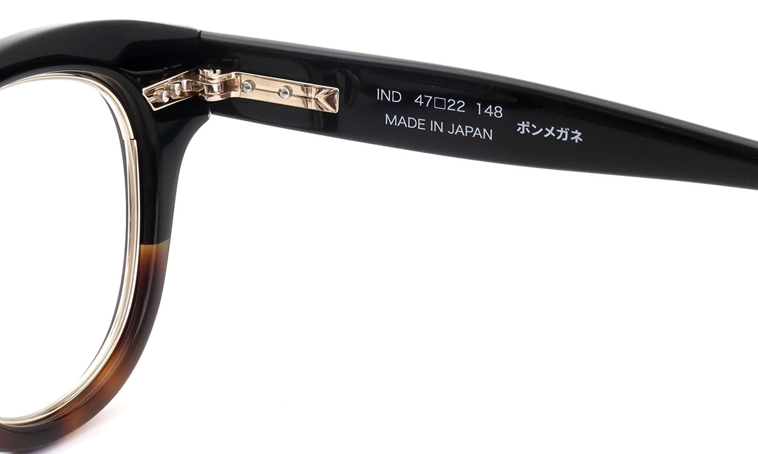 YUICHI TOYAMA.×ポンメガネ 限定生産メガネ通販 U-128RS IND COL.05EX