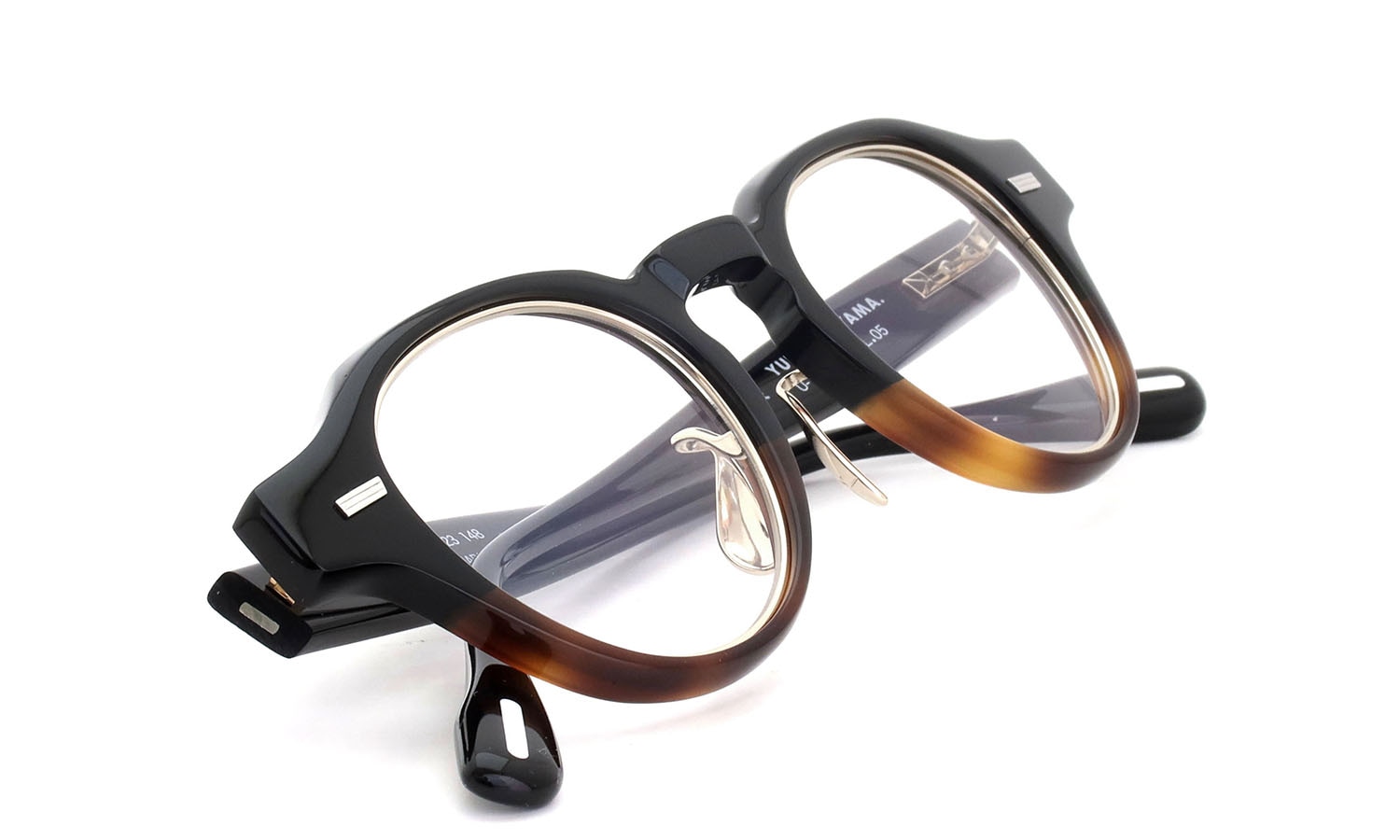 YUICHI TOYAMA.×ポンメガネ 限定生産メガネ通販 U-129RS DFW COL.05EX