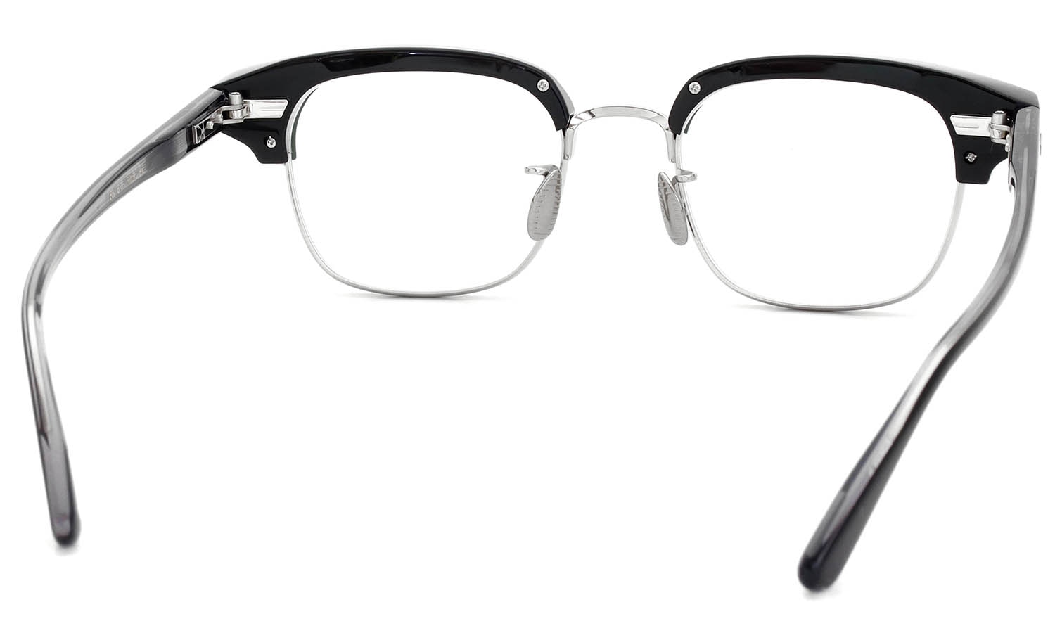 YUICHI TOYAMA:5 メガネ通販 FORT GREENE Col.01 Black / Silver