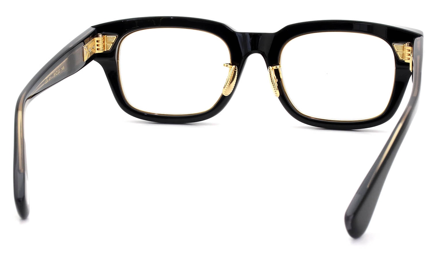 YUICHI TOYAMA:5 メガネ通販 WILLIAMSBURG Col.01 Black / Gold