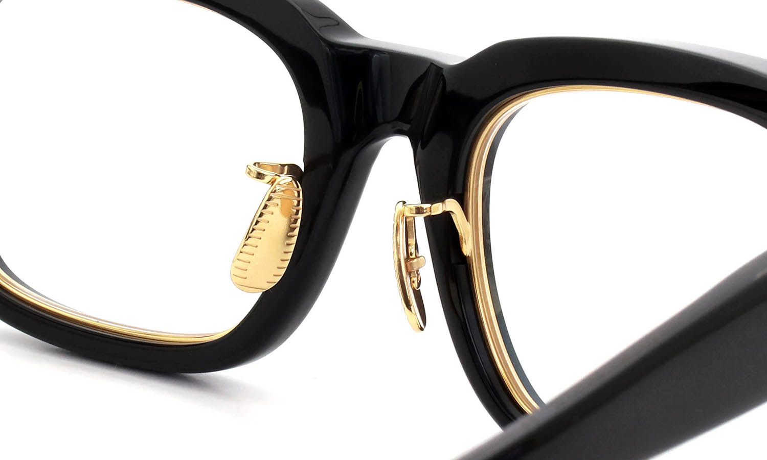YUICHI TOYAMA:5 メガネ通販 WILLIAMSBURG Col.01 Black / Gold