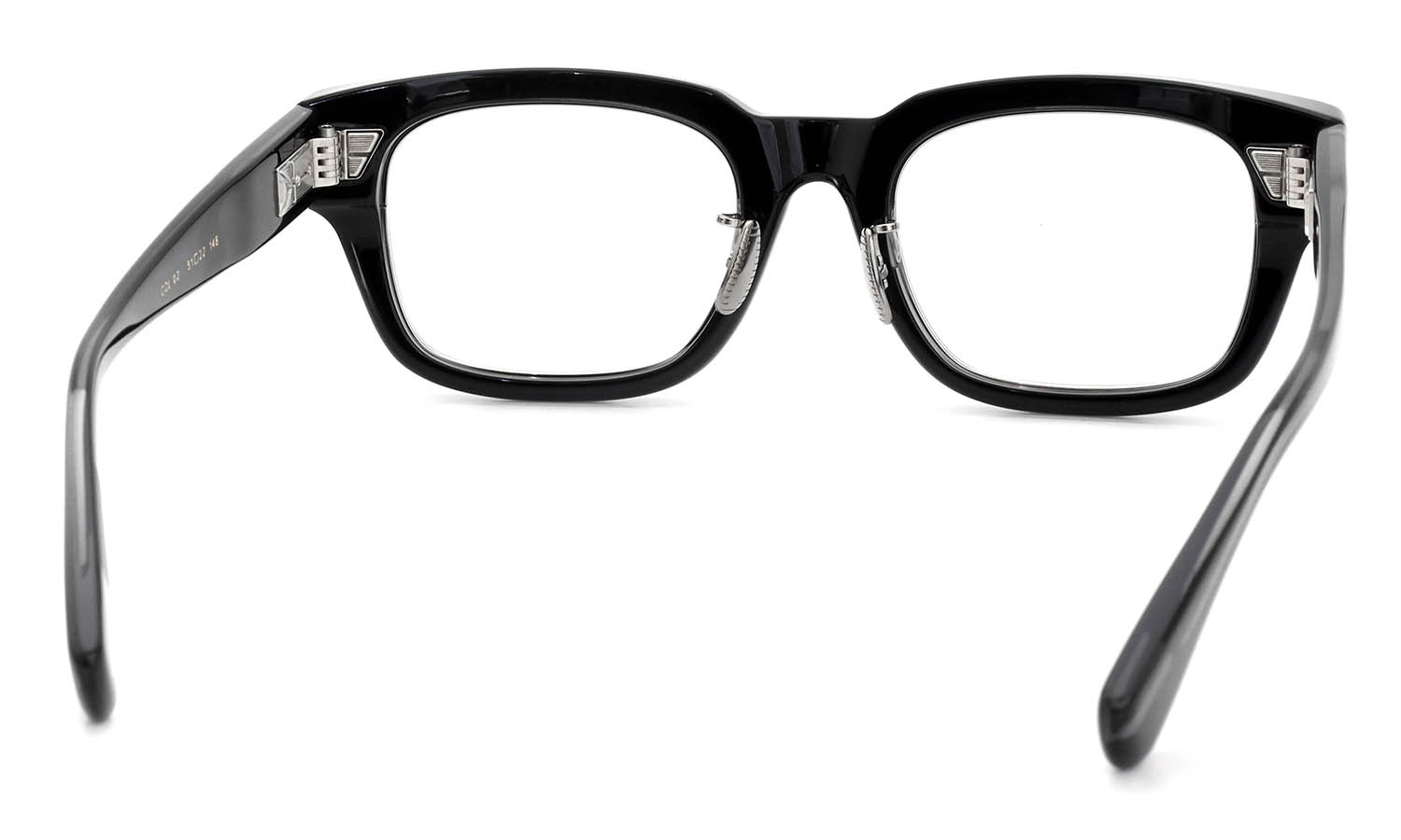 YUICHI TOYAMA:5 メガネ通販 WILLIAMSBURG Col.02 Black / Silver
