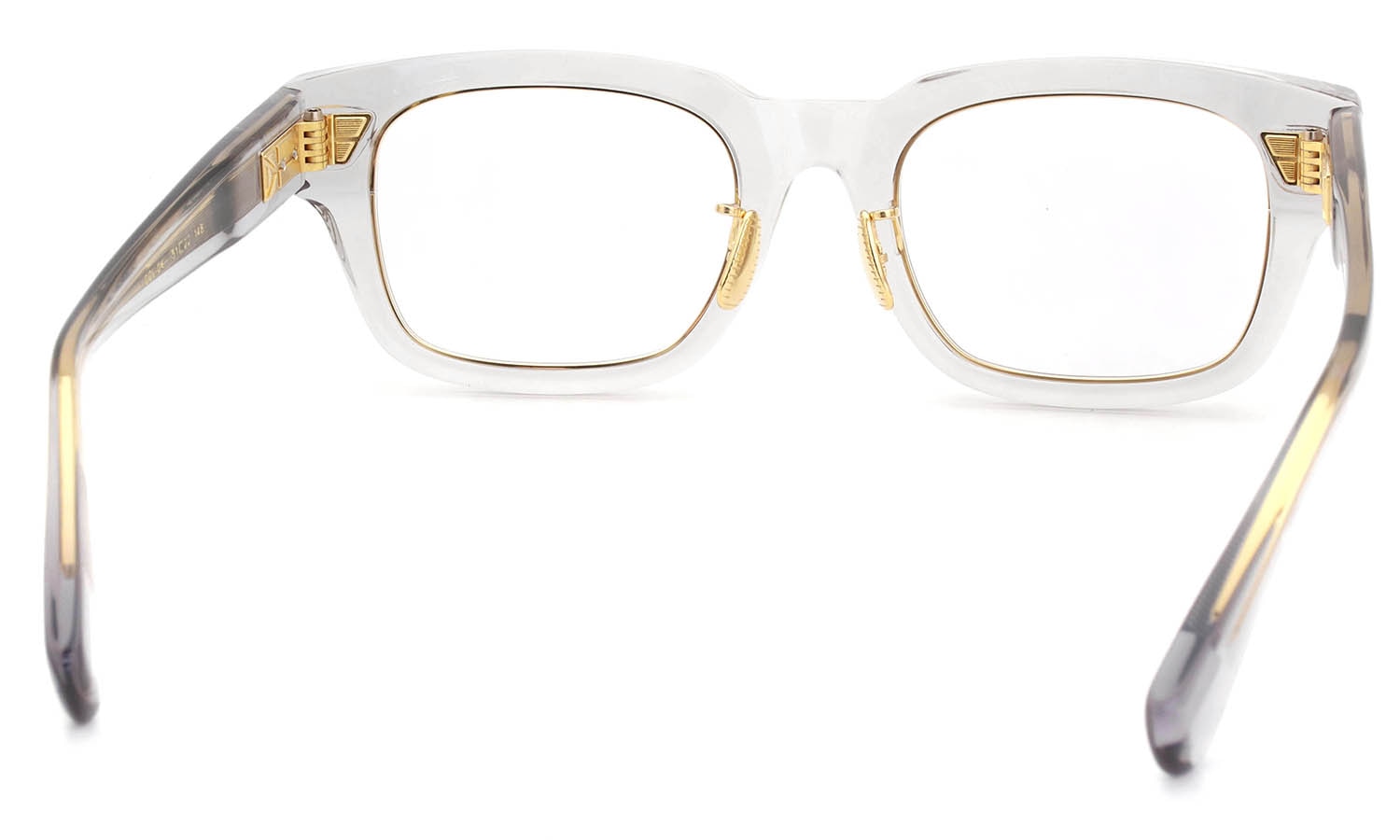 YUICHI TOYAMA:5 メガネ通販 WILLIAMSBURG Col.04 Clear Gray / Gold