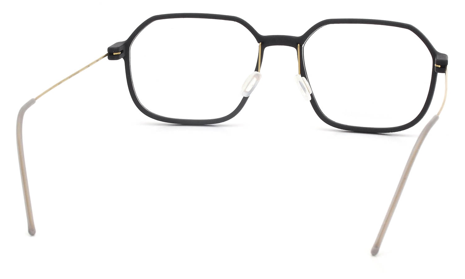 Annu メガネ通販 Square 26 M BLK-Float/Gold