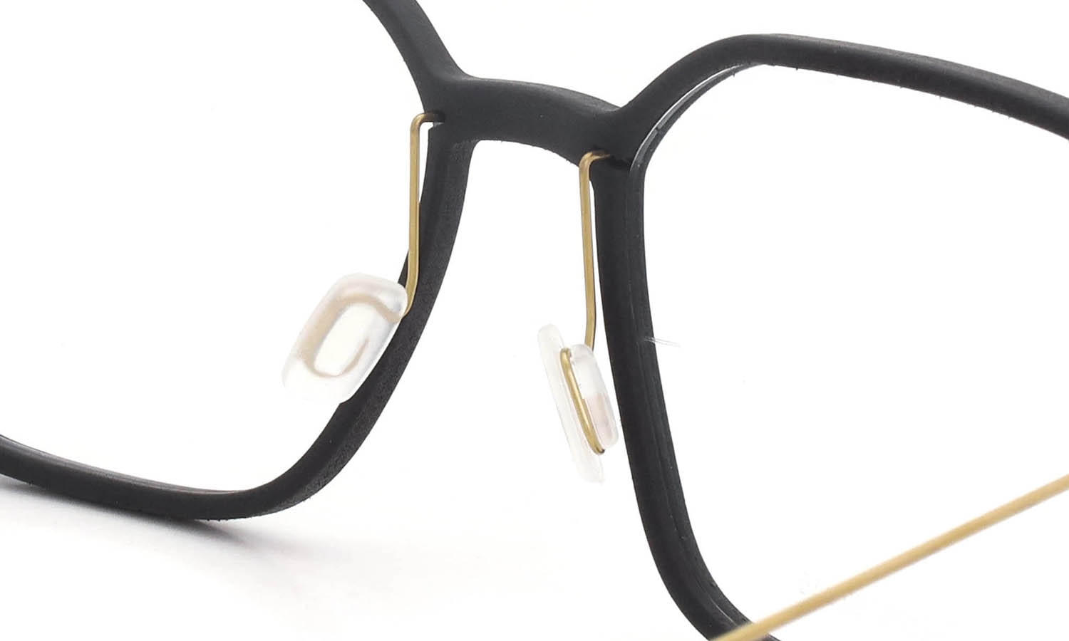 Annu メガネ通販 Square 26 M BLK-Float/Gold