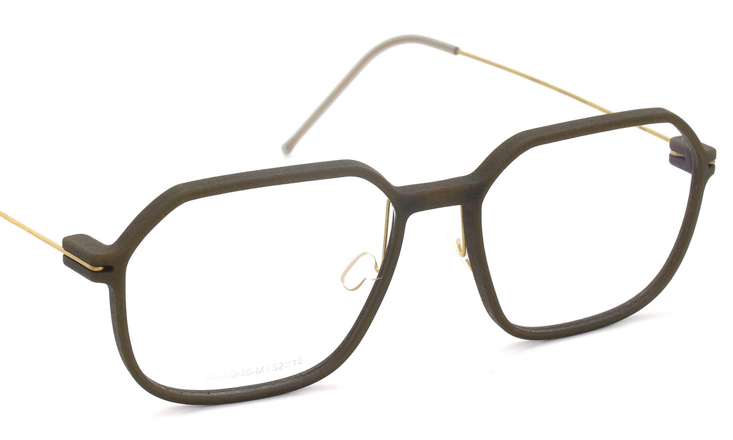 Annu メガネ通販 Square 26 M UMB-Float/Gold