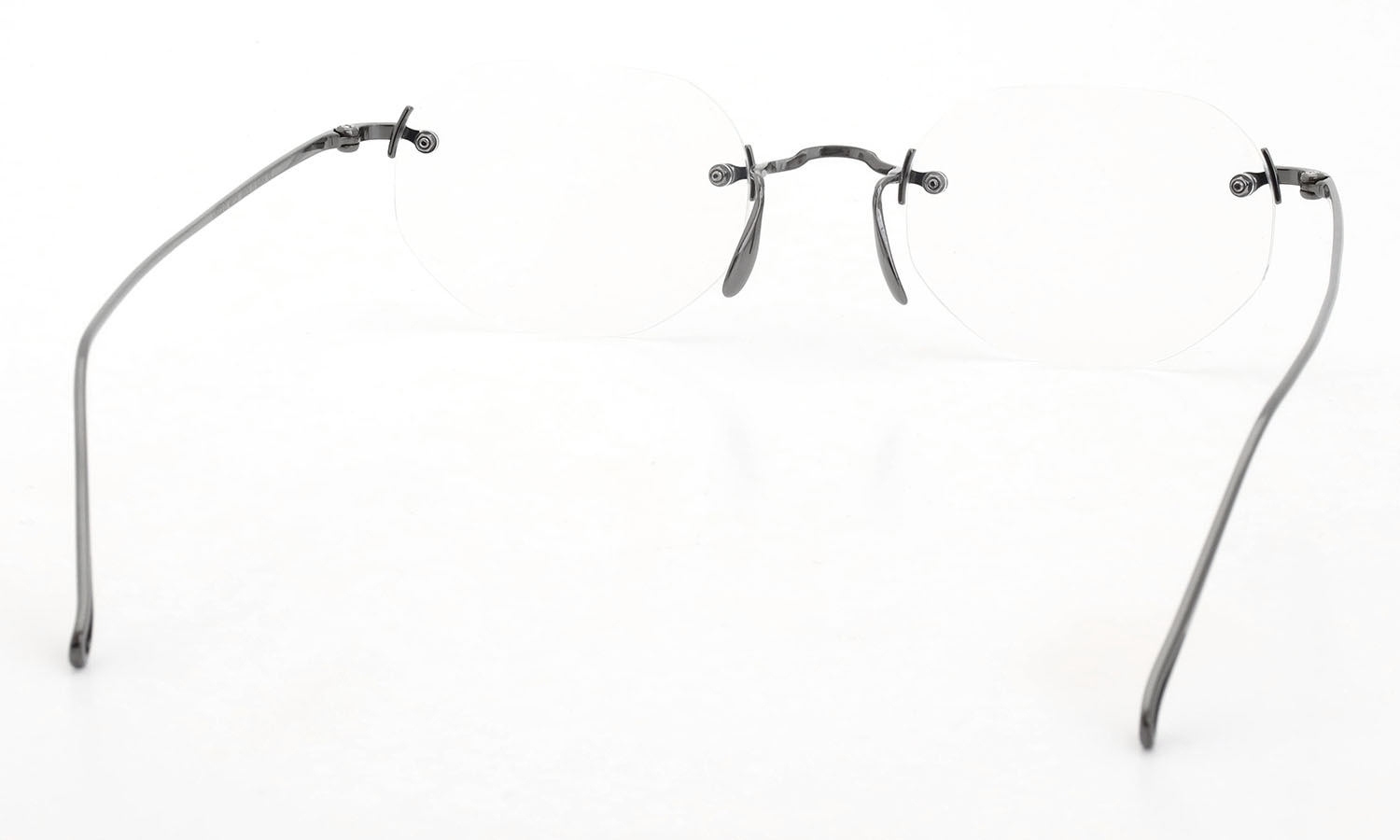 ayame リムレスメガネ通販 3PIECE-O col.CR