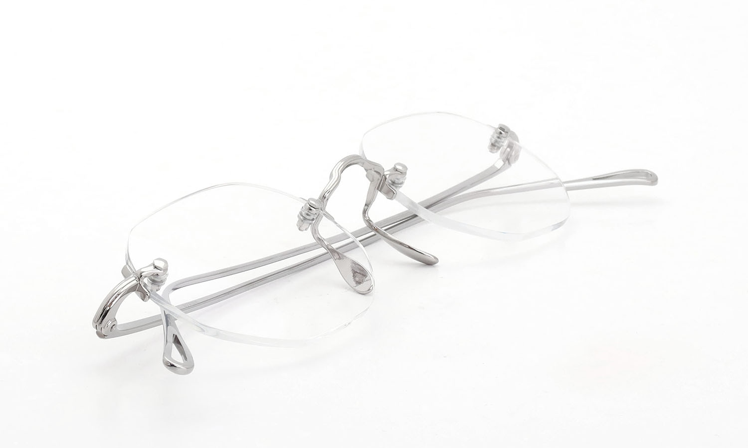 ayame リムレスメガネ通販 3PIECE-O col.TI