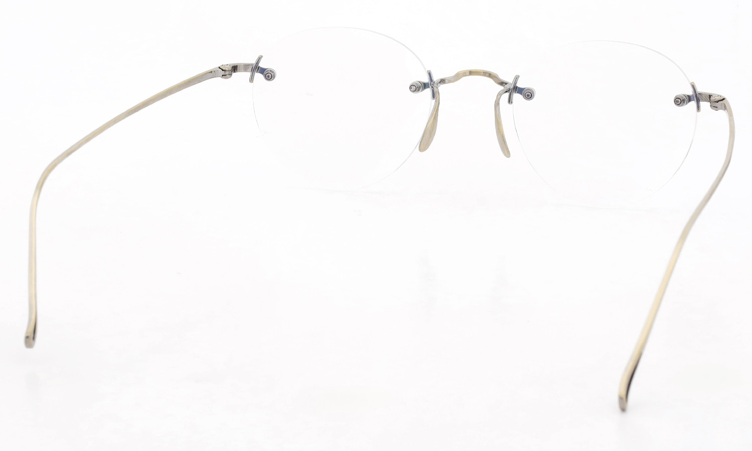 ayame リムレスメガネ通販 3PIECE col.AG