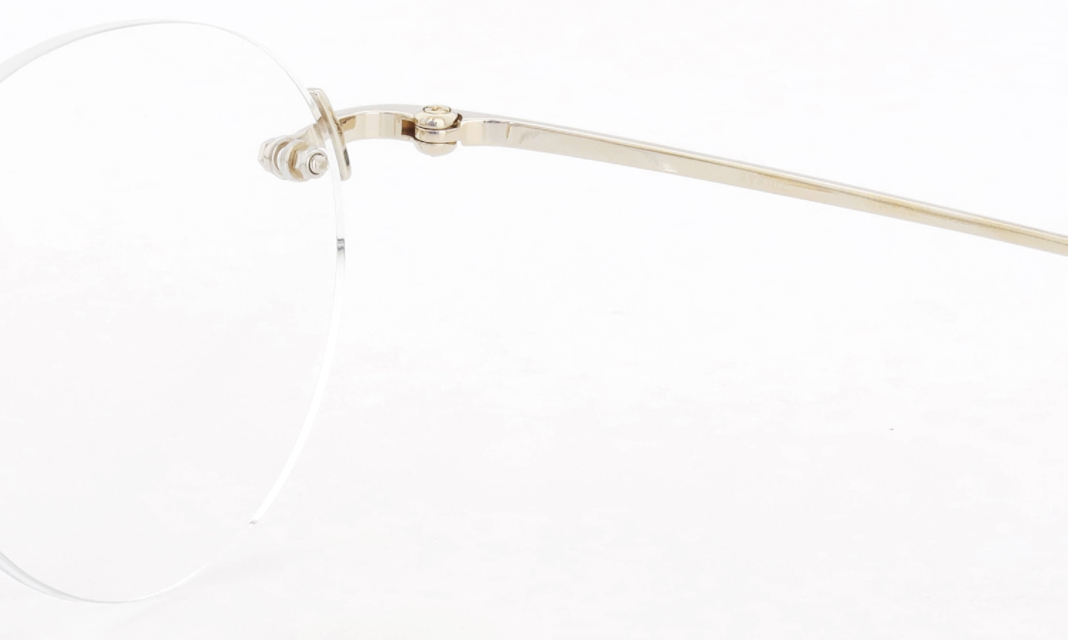 ayame リムレスメガネ通販 3PIECE col.CG