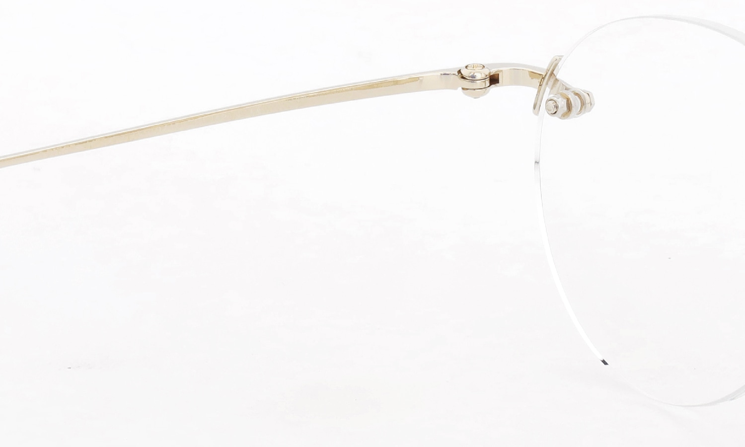 ayame リムレスメガネ通販 3PIECE col.CG