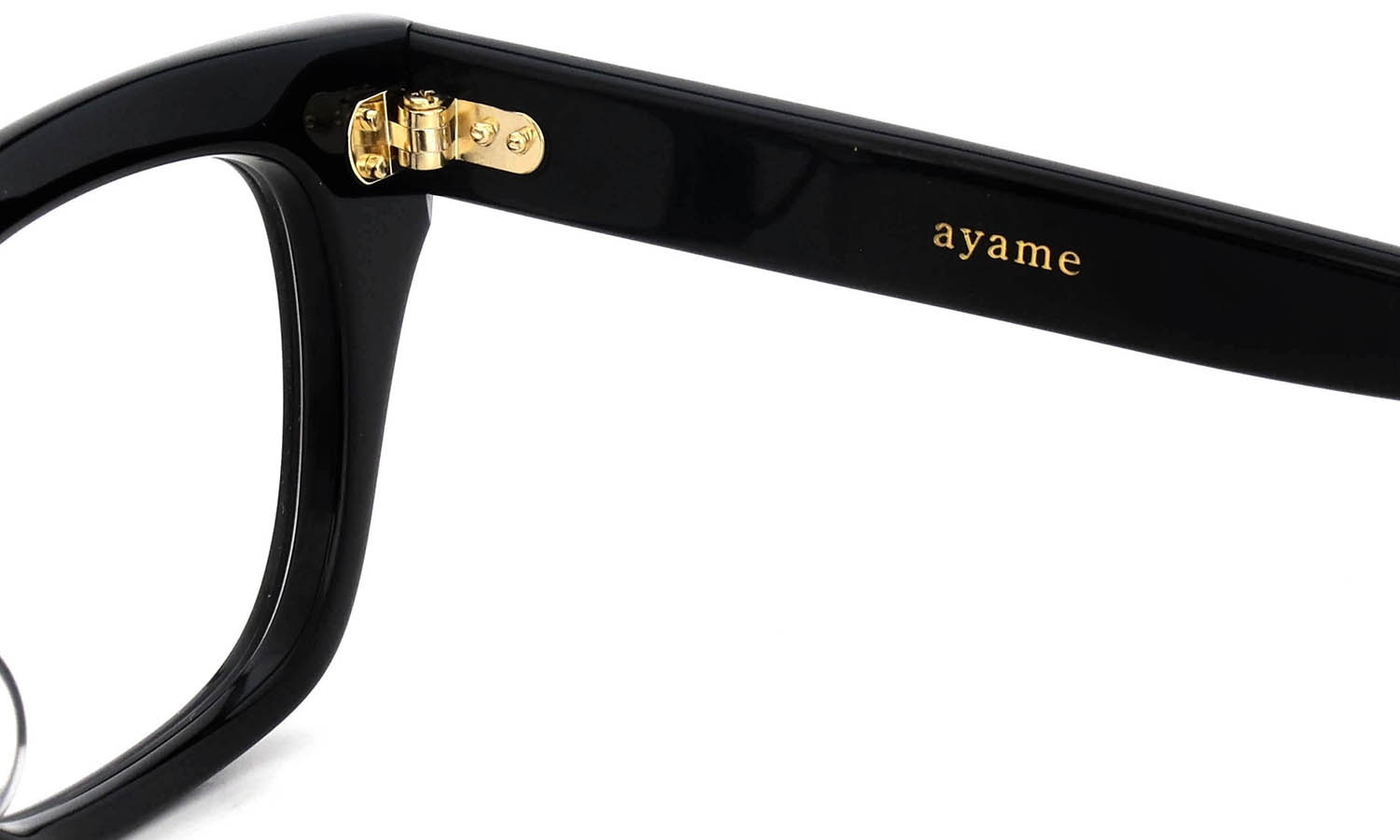 ayame メガネ通販 GOLDON col.BK