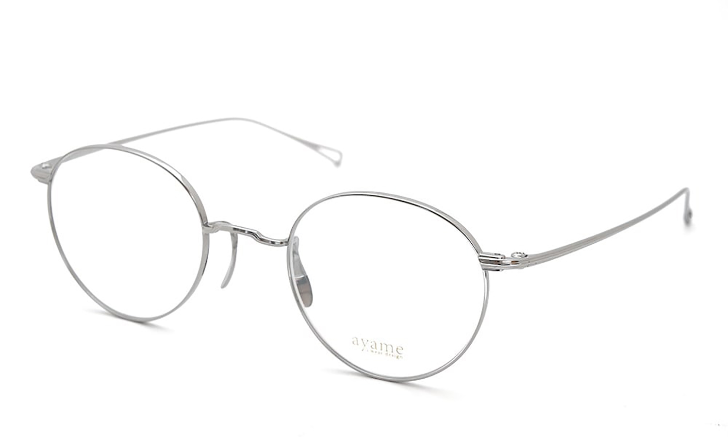 ayame アヤメ メガネ MANRAY(46) マンレイ通販 Ti (Silver) 46□21