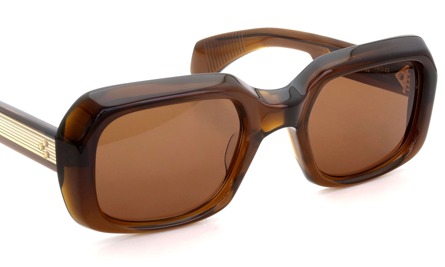 JACQUESMARIEMAGE サングラス ALDO col.Cafe /Hazel JMMLD-B22 フロント