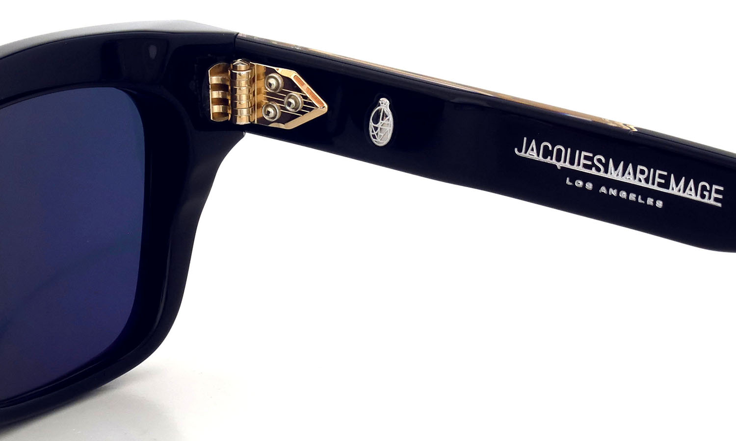 JACQUESMARIEMAGE サングラス MOLINO col.Lacquer /Lacquer JMMML-A8 右側ヒンジ裏と右テンプルの刻印