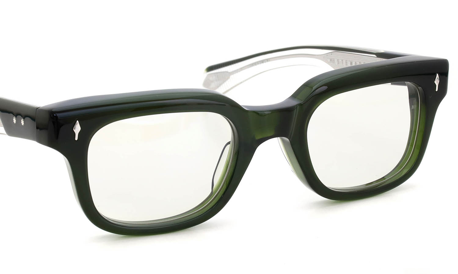 JACQUESMARIEMAGE メガネ通販 STEWART Borneo /Superlight Green