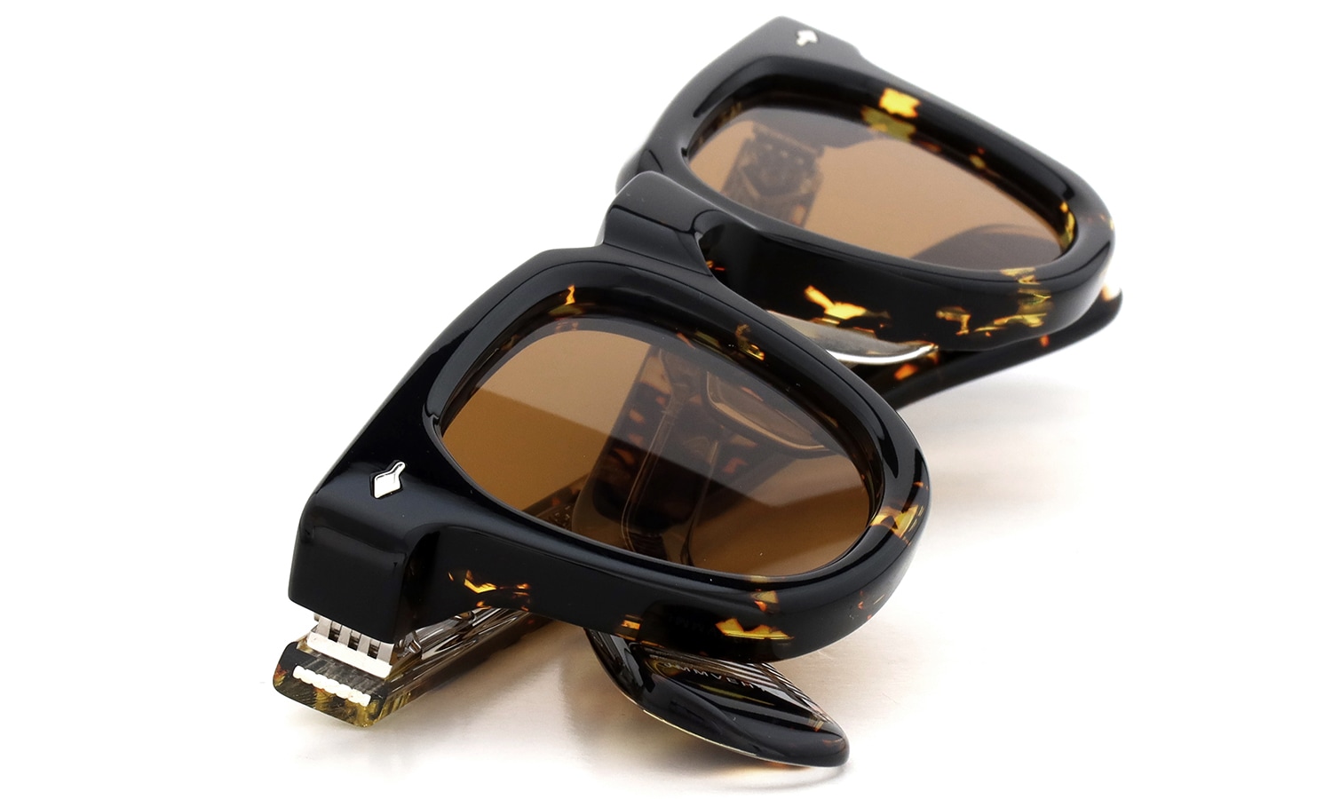 JACQUESMARIEMAGE サングラス VENDOME col.Tokyo /Orange 折りたたみ1