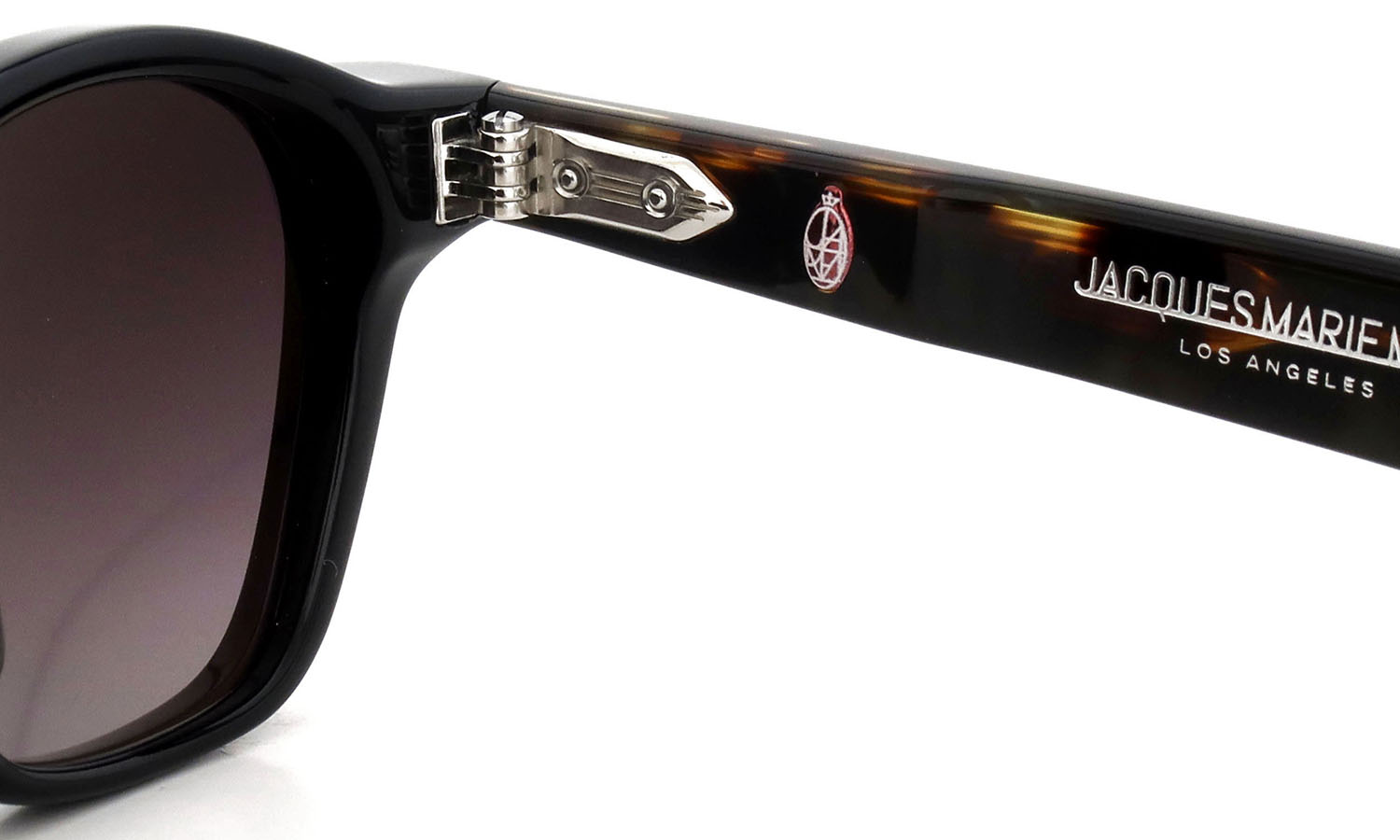 JACQUESMARIEMAGE サングラス通販 ZEPHIRIN44 col.Noir-11 /Jet Gradient JMMZP-11A 右側ヒンジ裏と右側テンプル