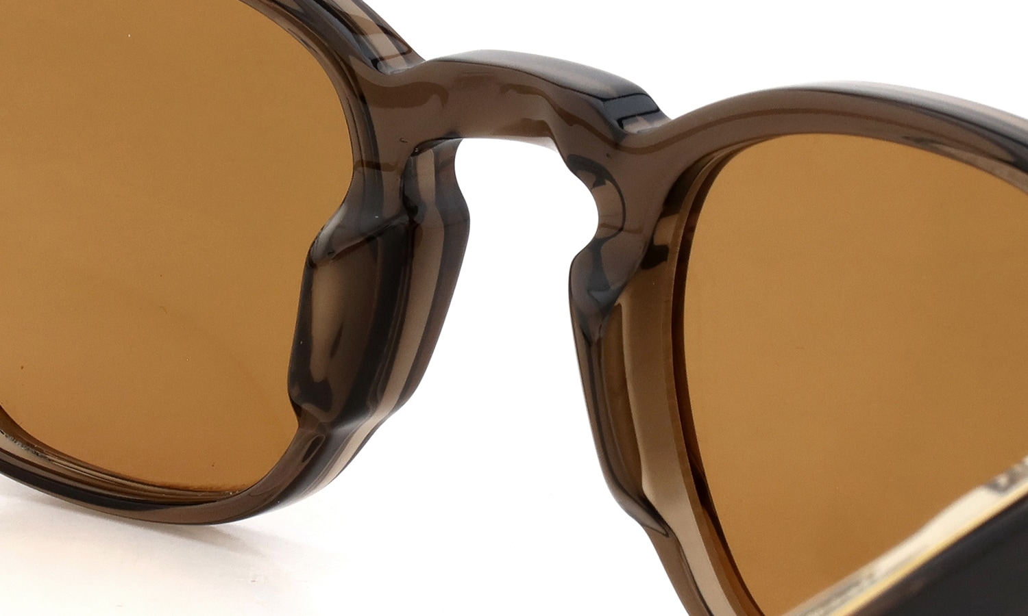JACQUESMARIEMAGE サングラス通販 ZEPHIRIN47 London /Orange ブリッジ裏側とパットのディテール