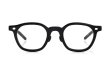 10eyevan 2026AW新作 セルロイドメガネ no.2 III FR (47) c.1002S Black/Silver