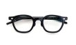 10eyevan 2026AW新作 セルロイドメガネ no.2 III FR (47) c.1002S Black/Silver