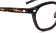 10eyevan 2026AW新作 セルロイドメガネ no.2 III FR (47) c.1046S Dark Brown Leaf