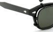 MOSCOT ORIGINALS (モスコット) クリップオン セット LEMTOSH Col.BLACK 44size + 純正ブラック/グリーンレンズ クリップオン 5