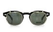 MOSCOT ORIGINALS (モスコット) クリップオン セット LEMTOSH Col.BLACK 44size + 純正ゴールド/グリーンレンズ クリップオン 2