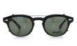 MOSCOT ORIGINALS（モスコット オリジナルス）クリップオン セットLEMTOSH Col.BLACK 46size + 純正ブラック/グリーンレンズ クリップオン 2