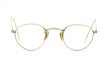 American Optical アメリカン オプティカル vintage ヴィンテージ メガネ 1930年代 PANTO FUL-VUE MARSHWOOD 1/10 12kGF 39-22 正面