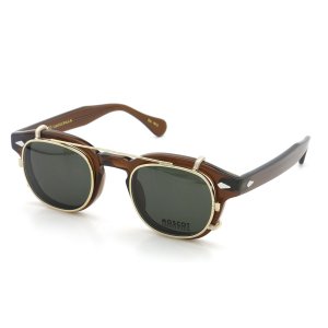 画像: モスコット MOSCOT 定番メガネ LEMTOSH レムトッシュ クリップオンセット