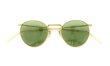 FRANCE Vintage PANTO GOLD/Green-lense 42-21