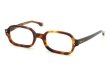 SRO STYL-RITE OPTICS vintage SQUARE DEMI-BROWN 48-22