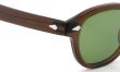 MOSCOT サングラスカスタム LEMTOSH レムトッシュ Col.BROWN 44size /グリーンレンズ