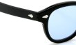 MOSCOT サングラスカスタム LEMTOSH レムトッシュ Col.BLACK 44size /ライトブルーレンズ