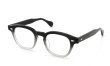 JULIUS TART OPTICAL 通販 AR-46-22 PL-002B BLACK CLEAR FADE